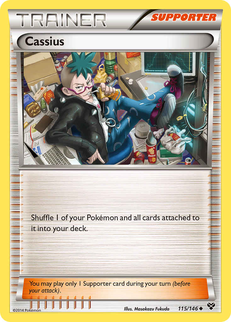 Cassius (115/146) [XY: Base Set] | Anubis Games and Hobby