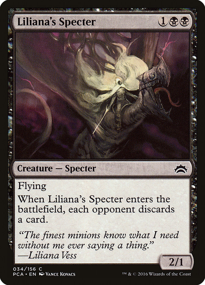 Liliana's Specter [Planechase Anthology] | Anubis Games and Hobby