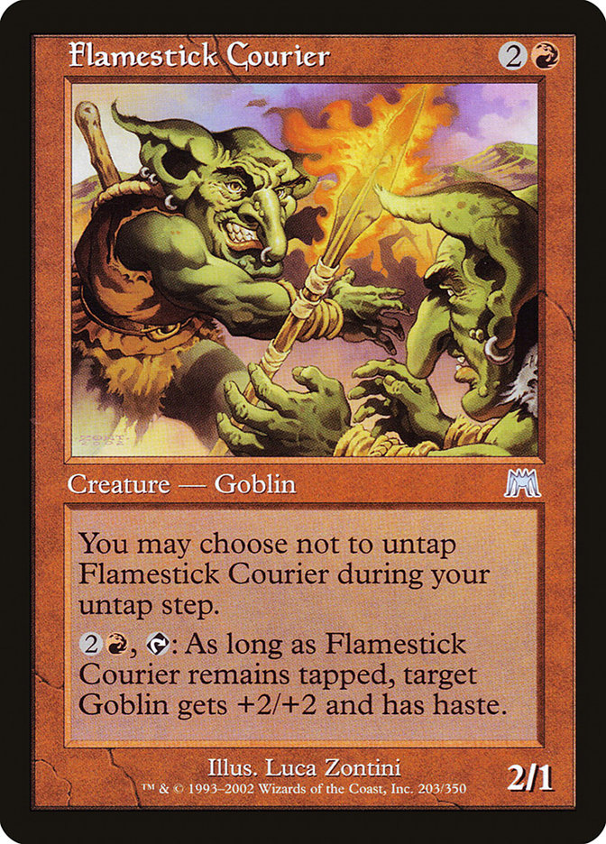 Flamestick Courier [Onslaught] | Anubis Games and Hobby