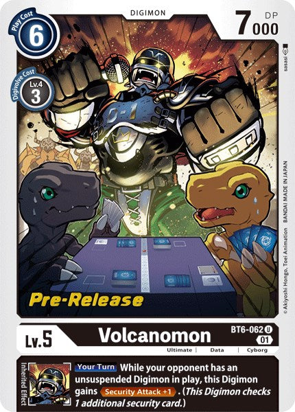 Volcanomon [BT6-062] [Double Diamond Pre-Release Cards] | Anubis Games and Hobby