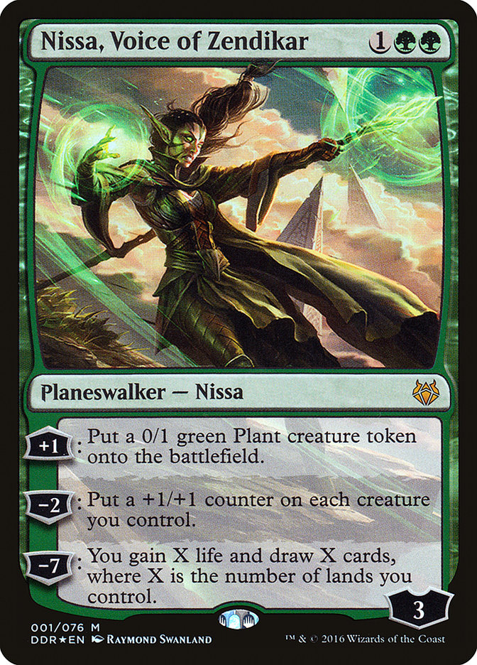 Nissa, Voice of Zendikar [Duel Decks: Nissa vs. Ob Nixilis] | Anubis Games and Hobby