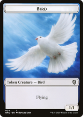 Bird // Cat Double-Sided Token [Phyrexia: All Will Be One Commander Tokens] | Anubis Games and Hobby