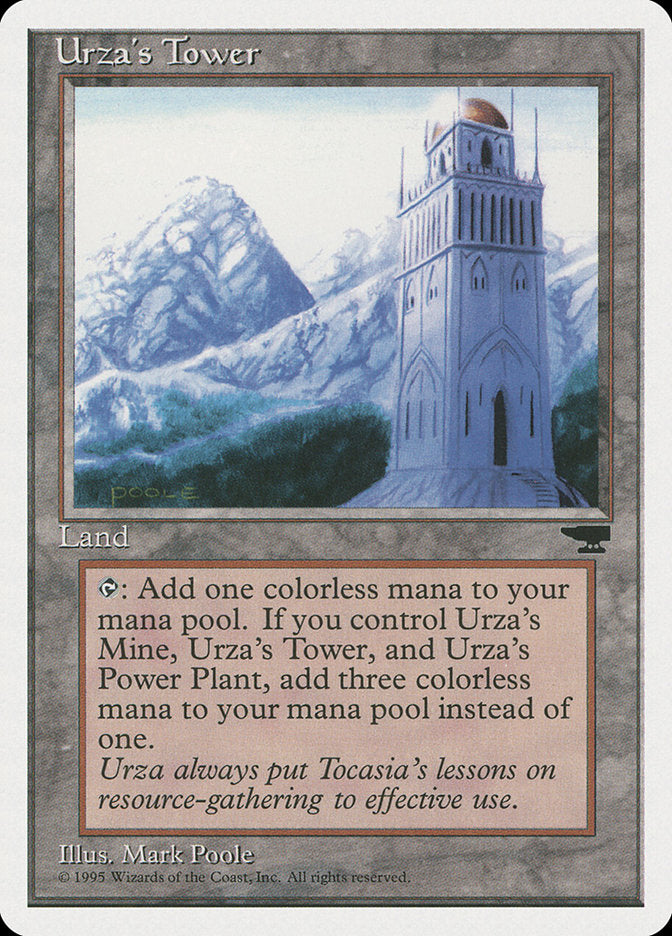 Urza's Tower (Mountains) [Chronicles] | Anubis Games and Hobby
