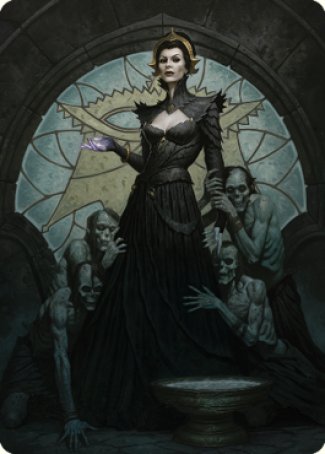 Liliana of the Veil Art Card [Dominaria United Art Series] | Anubis Games and Hobby