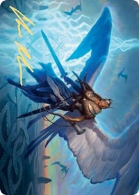 Righteous Valkyrie Art Card (Gold-Stamped Signature) [Kaldheim Art Series] | Anubis Games and Hobby