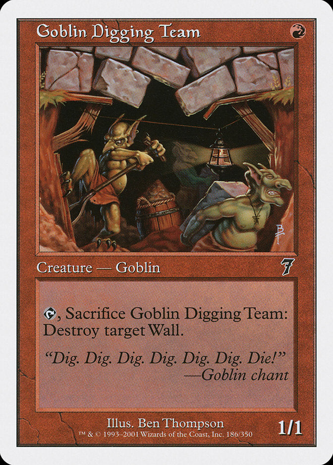 Goblin Digging Team [Seventh Edition] | Anubis Games and Hobby