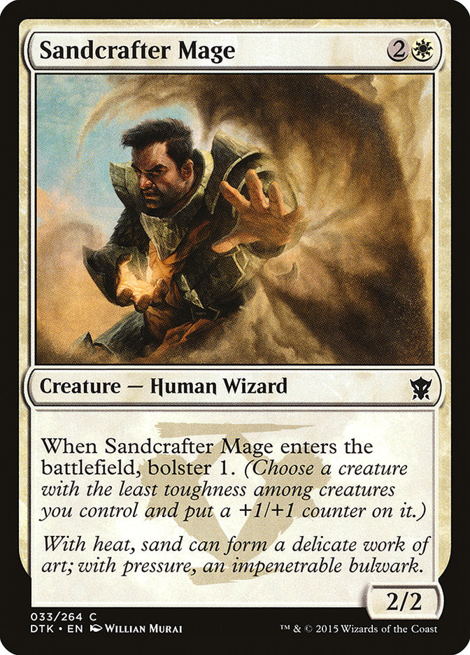 Sandcrafter Mage [Dragons of Tarkir] | Anubis Games and Hobby