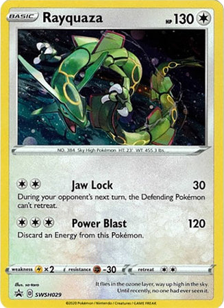 Rayquaza (SWSH029) [Sword & Shield: Black Star Promos] | Anubis Games and Hobby