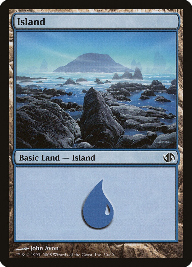 Island (30) [Duel Decks: Jace vs. Chandra] | Anubis Games and Hobby