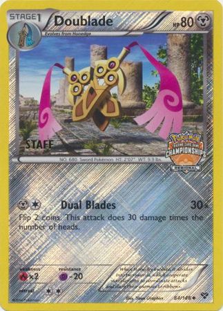 Doublade (84/146) (Regional Championship Promo Staff) [XY: Base Set] | Anubis Games and Hobby