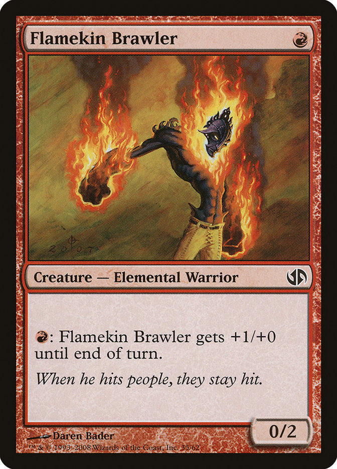 Flamekin Brawler [Duel Decks: Jace vs. Chandra] | Anubis Games and Hobby