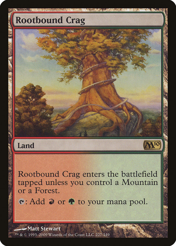 Rootbound Crag [Magic 2010] | Anubis Games and Hobby