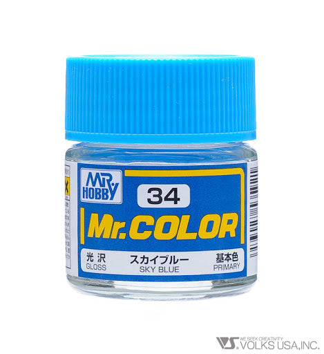 Mr. Color Gloss Sky Blue | Anubis Games and Hobby