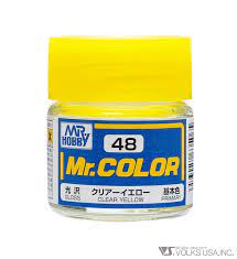Mr. Color Clear Yellow | Anubis Games and Hobby