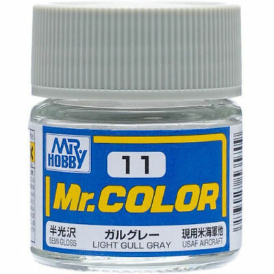 Mr. Color Semi-Gloss Light Gull Gray | Anubis Games and Hobby