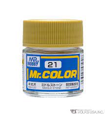Mr. Color Semi-Gloss Middle Stone | Anubis Games and Hobby