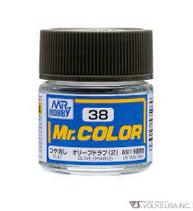 Mr. Color Flat Olive Drab | Anubis Games and Hobby