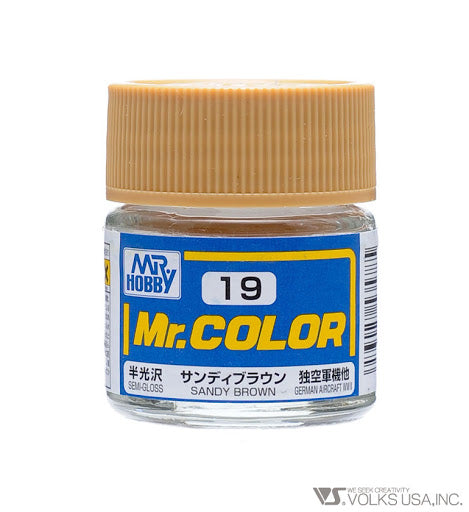 Mr. Color Semi-Gloss Sandy Brown | Anubis Games and Hobby
