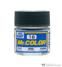 Mr. Color Semi-Gloss IJA Green | Anubis Games and Hobby