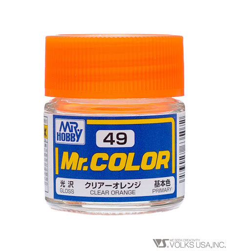 Mr. Color Gloss Clear Orange | Anubis Games and Hobby