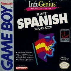 Berlitz Spanish Translator - GameBoy | Anubis Games and Hobby