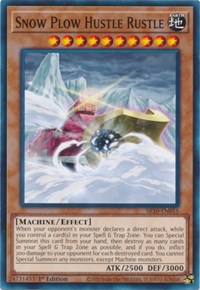 Snow Plow Hustle Rustle [SR10-EN015] Common | Anubis Games and Hobby