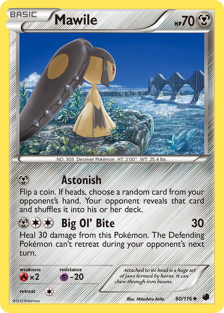 Mawile (80/116) [Black & White: Plasma Freeze] | Anubis Games and Hobby