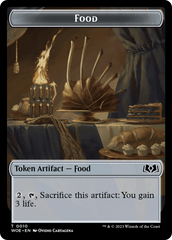 Mouse // Food (0010) Double-Sided Token [Wilds of Eldraine Tokens] | Anubis Games and Hobby