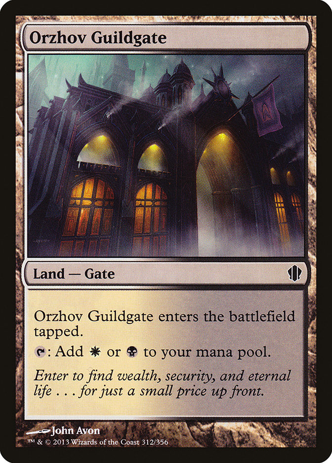 Orzhov Guildgate [Commander 2013] | Anubis Games and Hobby