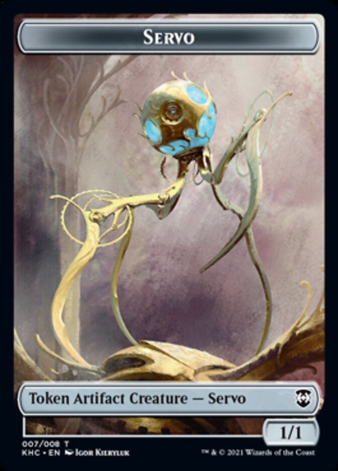 Servo Token [Kaldheim Commander Tokens] | Anubis Games and Hobby