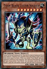 Toon Black Luster Soldier [TOCH-EN001] Ultra Rare | Anubis Games and Hobby