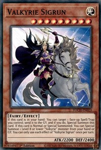 Valkyrie Sigrun [TOCH-EN023] Super Rare | Anubis Games and Hobby