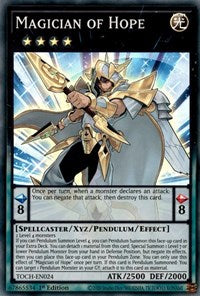 Magician of Hope [TOCH-EN024] Super Rare | Anubis Games and Hobby