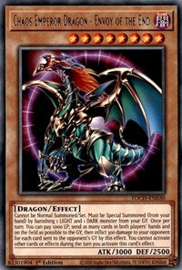 Chaos Emperor Dragon - Envoy of the End [TOCH-EN030] Rare | Anubis Games and Hobby