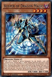 Keeper of Dragon Magic [TOCH-EN041] Rare | Anubis Games and Hobby