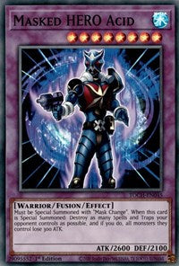 Masked HERO Acid [TOCH-EN045] Super Rare | Anubis Games and Hobby