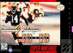 Sterling Sharpe: End 2 End - Super Nintendo | Anubis Games and Hobby