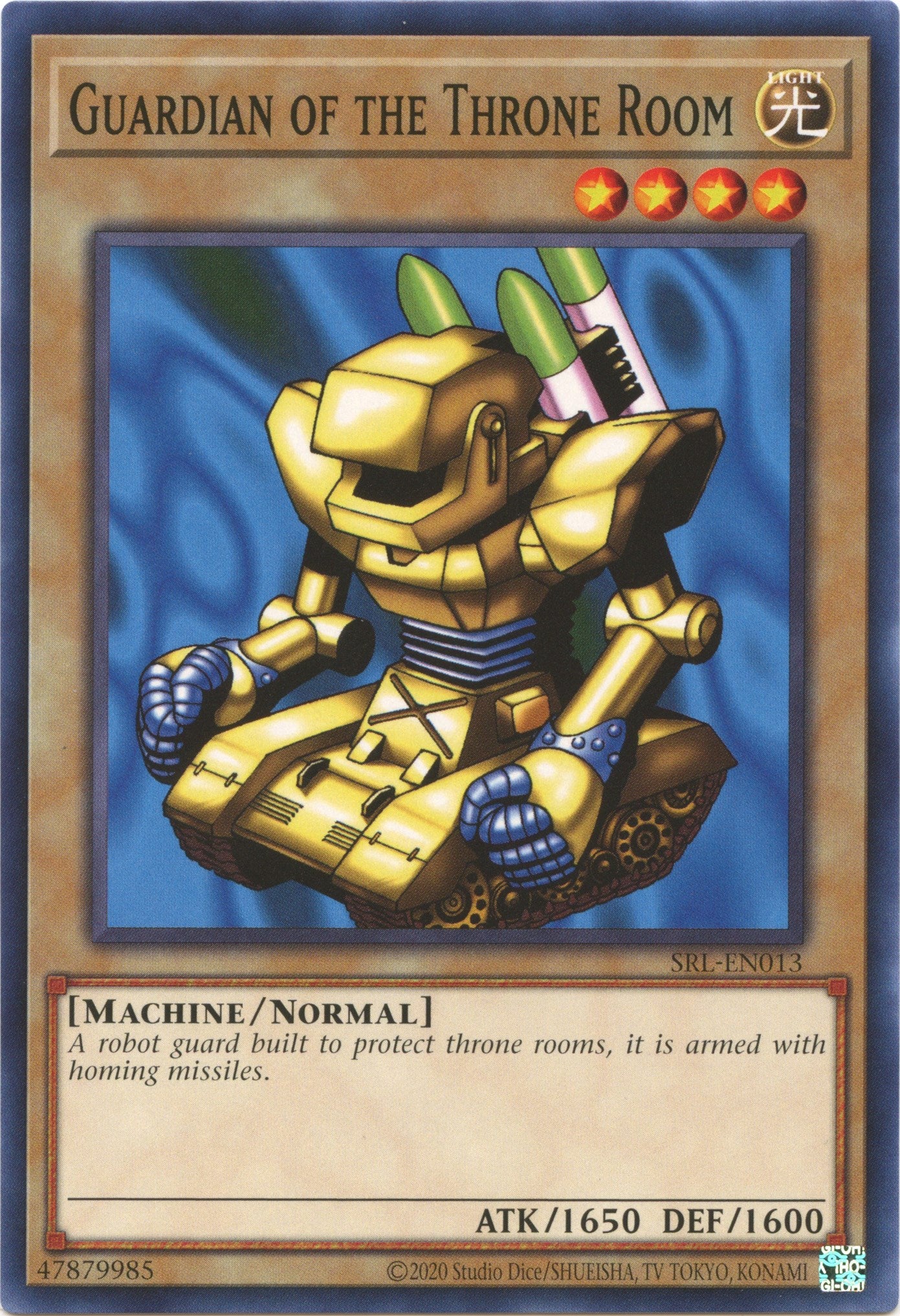 Guardian of the Throne Room (25th Anniversary) [SRL-EN013] Common | Anubis Games and Hobby