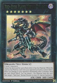 Red-Eyes Flare Metal Dragon (Green) [LDS1-EN015] Ultra Rare | Anubis Games and Hobby