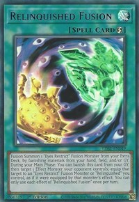 Relinquished Fusion (Purple) [LDS1-EN049] Ultra Rare | Anubis Games and Hobby