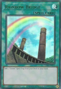 Rainbow Bridge (Green) [LDS1-EN111] Ultra Rare | Anubis Games and Hobby