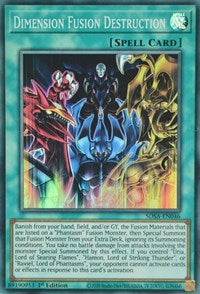 Dimension Fusion Destruction [SDSA-EN046] Super Rare | Anubis Games and Hobby