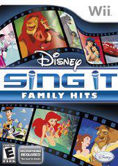 Disney Sing It: Family Hits - Wii | Anubis Games and Hobby