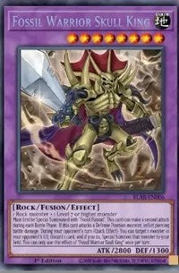 Fossil Warrior Skull King [BLAR-EN006] Secret Rare | Anubis Games and Hobby