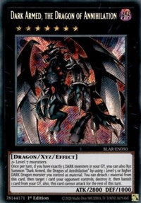 Dark Armed, the Dragon of Annihilation [BLAR-EN050] Secret Rare | Anubis Games and Hobby