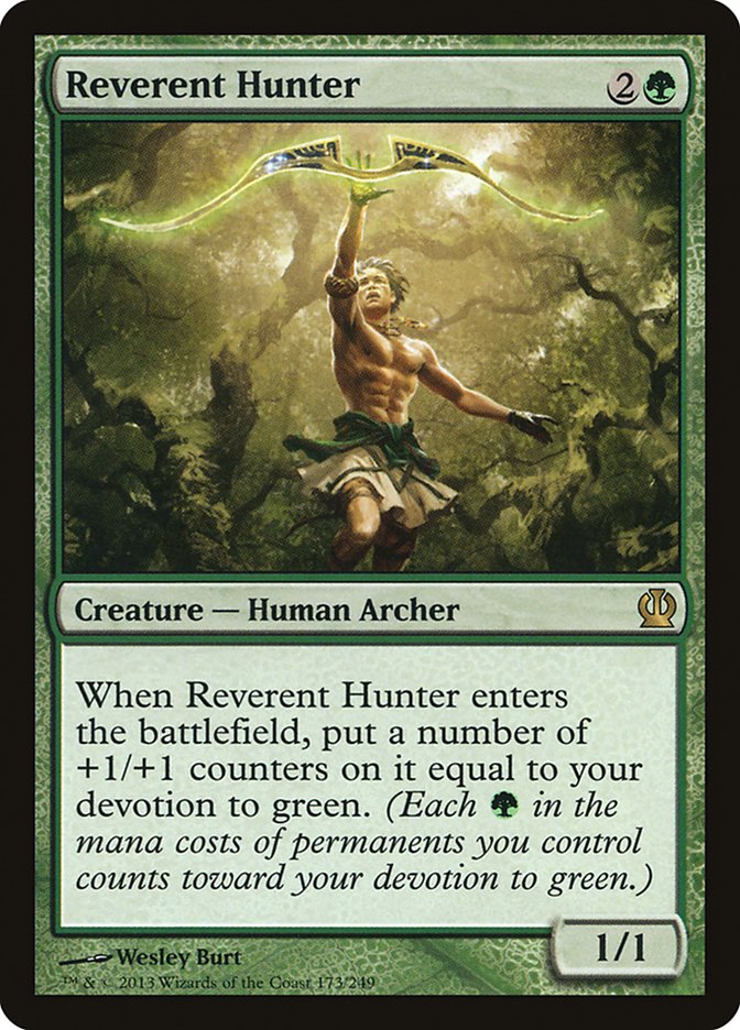 Reverent Hunter [Theros] | Anubis Games and Hobby