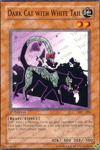 Dark Cat with White Tail [Magician's Force] [MFC-083] | Anubis Games and Hobby