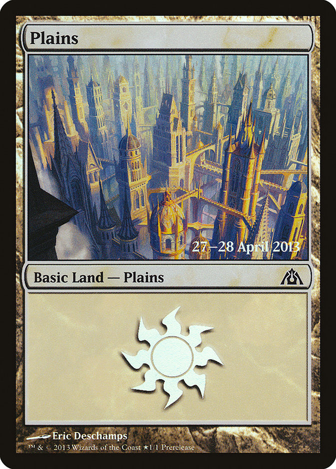 Plains (157) [Dragon's Maze Prerelease Promos] | Anubis Games and Hobby