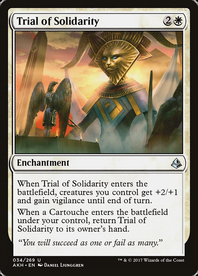 Trial of Solidarity [Amonkhet] | Anubis Games and Hobby