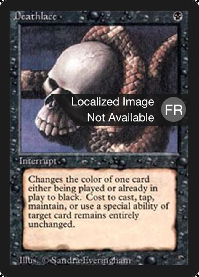 Deathlace [Foreign Black Border] | Anubis Games and Hobby